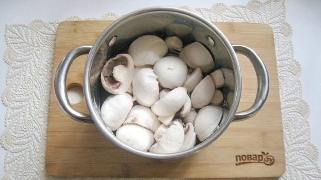 Грибы маринованные с перцем