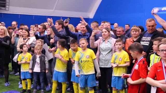 Детская футбольная Супер-лига в Самаренаграждение призеров 201819