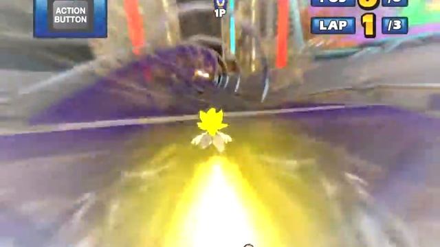 Sonic & Sega All Stars Racing Super Sonic