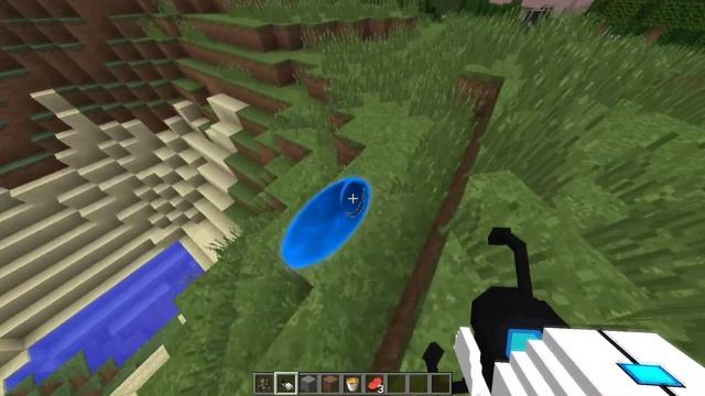 Minecraft 1.12.2 Portal Gun Mod! Mod Review