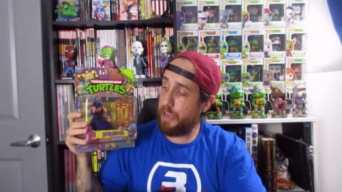 Geeky Ent - Teenage Mutant Ninja Turtles Classic Retro Action Figures - TMNT Collection Unboxing
