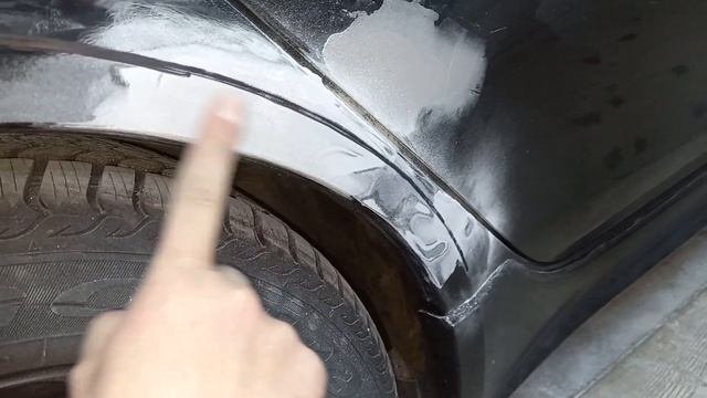 Ремонт задньої арки та дверей