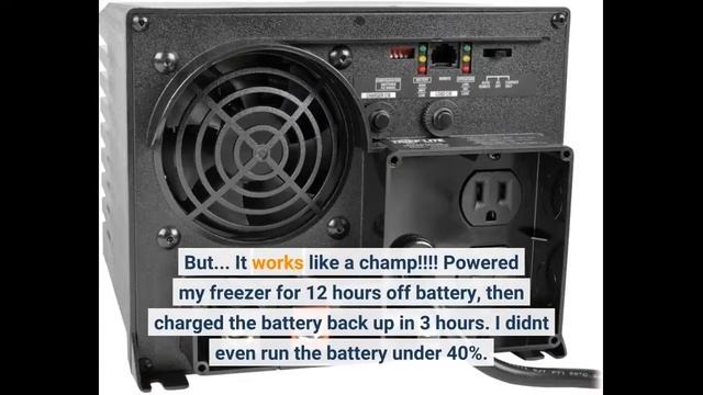 Best Tripp Lite PowerVerter APS750 - DC to AC