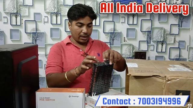 Secureye POE Switch Huge Stock Available | IP Camera Installation & Service | tech2tech | ExIndia