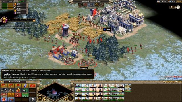 Rise of Nations. Завоевание мира (Россия, достоверно). Часть 2 - Киевская Русь