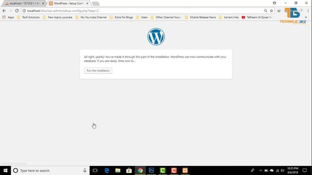 Install Wordpress On Xampp - Wordpress Theme Development course