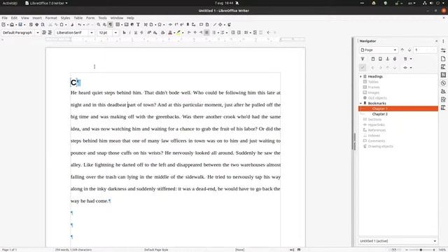 What is new in LibreOffice 7.0 – Protect bookmarks and fields