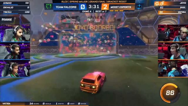 MOIST JOYO 1v3s FALCONS in Grand Finals 🤩 | RLCS Spring Major