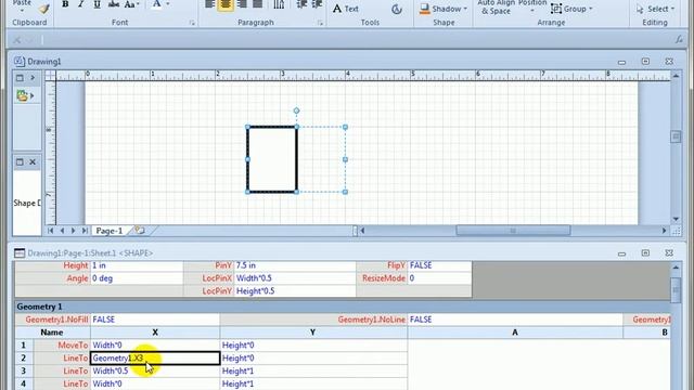 11.1 Exploring Visio's ShapeSheet