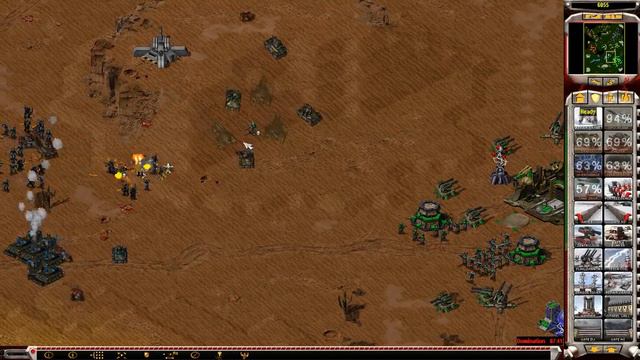 Red Alert 2  Mental Omega - 3 Vs 3 - Misery Malice