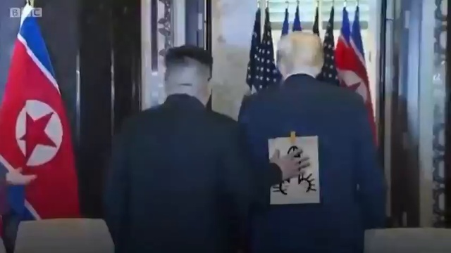 Трамп и Ким Чен Ын