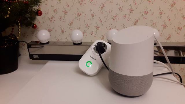 GoogleHome + Sonoff