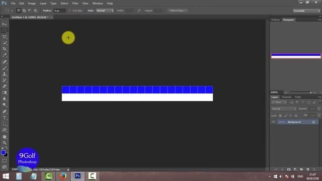 How to make lines screen on TV in Photoshop Photoshop Tutorial