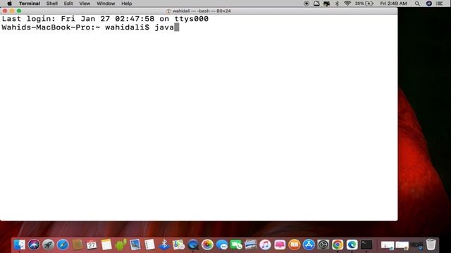 How to Check Java Installed or Not in Mac