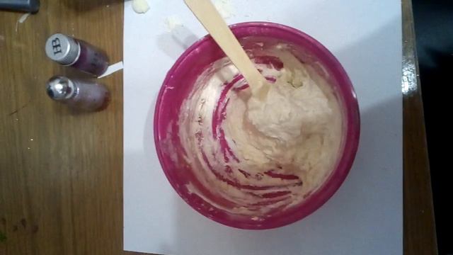 Лизун из мыла и муки