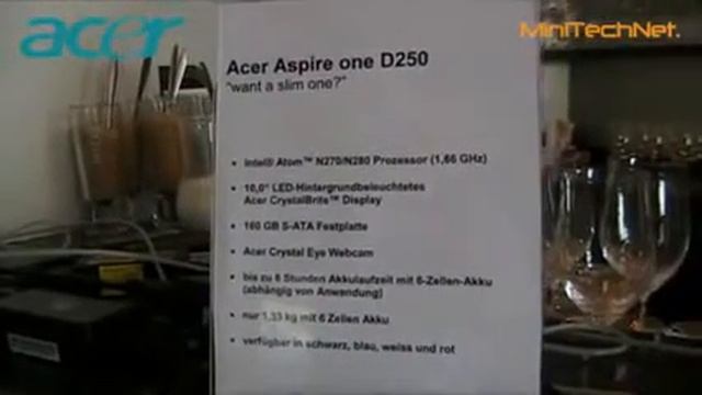 Acer Aspire one D250 Netbook - Acer Pressekonferenz 2009 (DE)26
