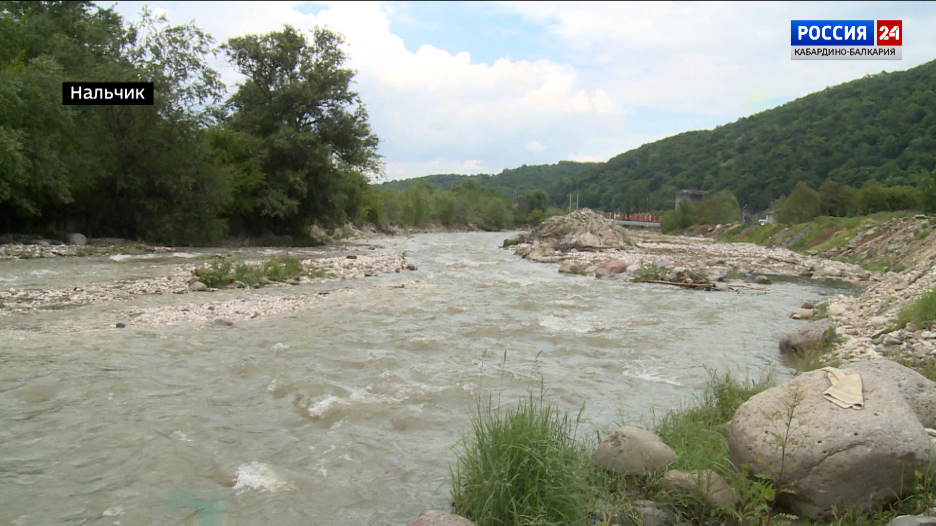 Уровень воды в реках КБР круглосуточно контролируют
