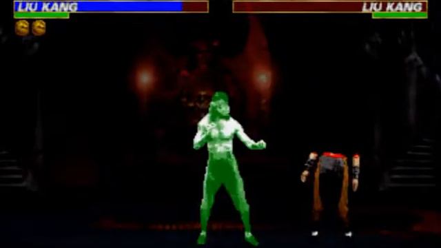 Mortal Kombat Trilogy - Playstation & PC - Liu Kang - Animality