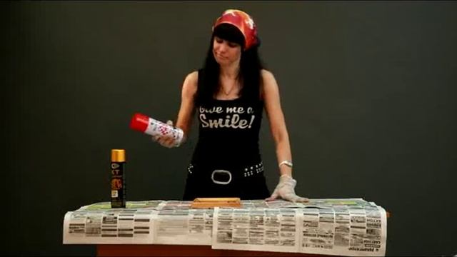 Как Красить Спрей Краской Босни / DIY Painting with Bosny Spray Paint