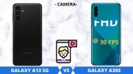 Samsung Galaxy A13 5G vs Samsung Galaxy A30s