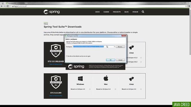 Java Creed - Setting up the Environment