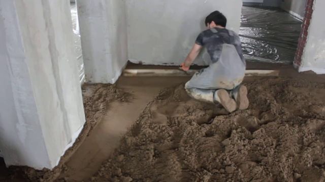Устройство плавающей стяжки пола