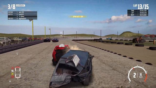 Banger Racing Crashes & Fails #5 - Wreckfest