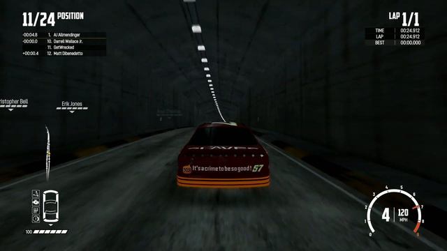 Triple track terror! NASCAR 90s mod