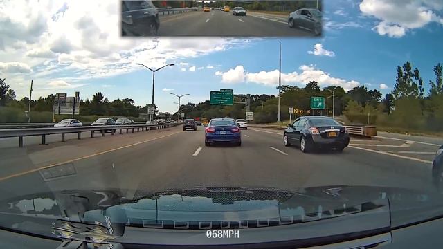 all it takes is one car to swim past you...