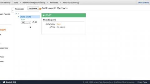 2. AWS API Gateway - REST API Lambda