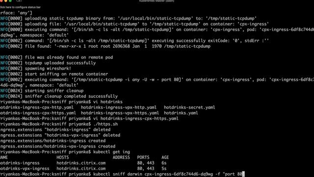 Cloud Native Network Inspection with ksniff