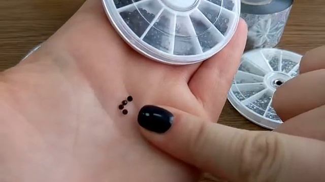 Черные Стразы для ногтей купить!