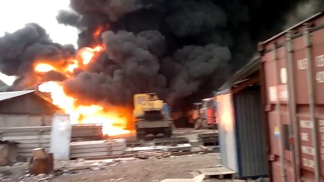 Пожар В Невском районе