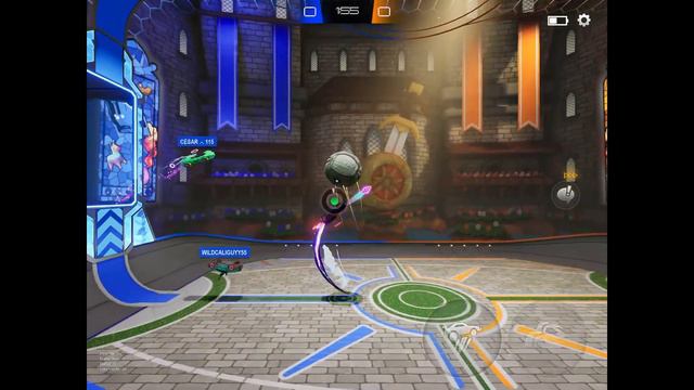 Rocket league side swipe