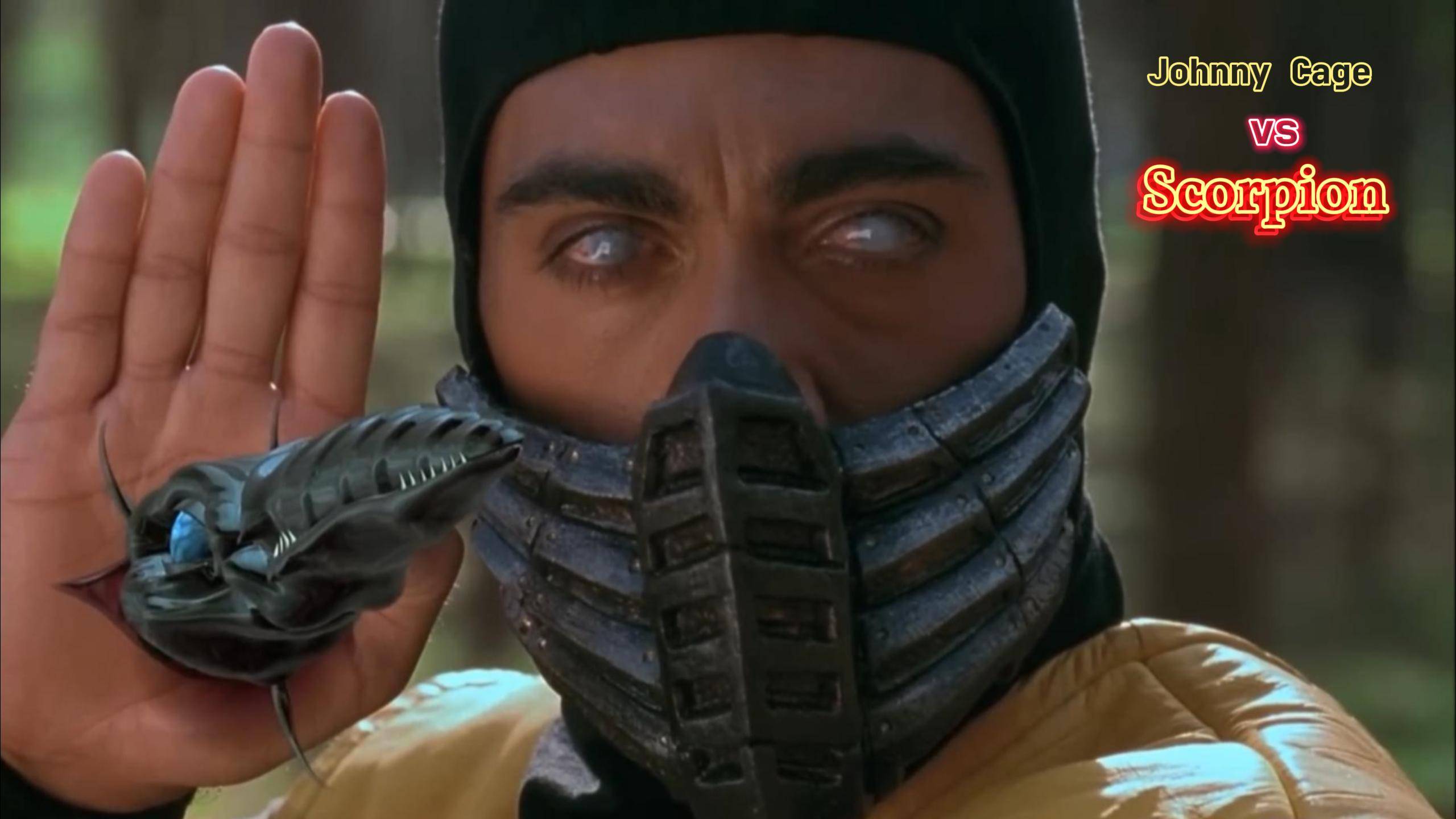 Johnny Cage vs Scorpion Mortal Kombat. Самый топ момент за всю историю #втоп #top #нарезка #лучшее