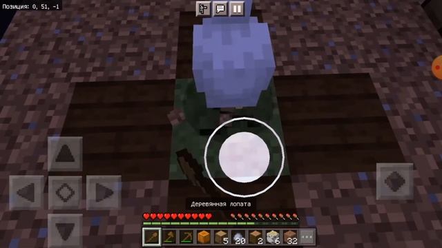 LP. Выживания в майнкрафт PE на одном блоке "One block" #1