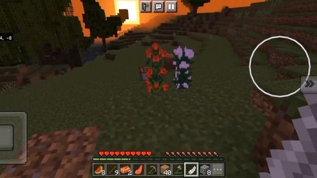 Начало. Выживание с модом Леди Баг и Супер Кот. В Minecraft Pe 1.19.81