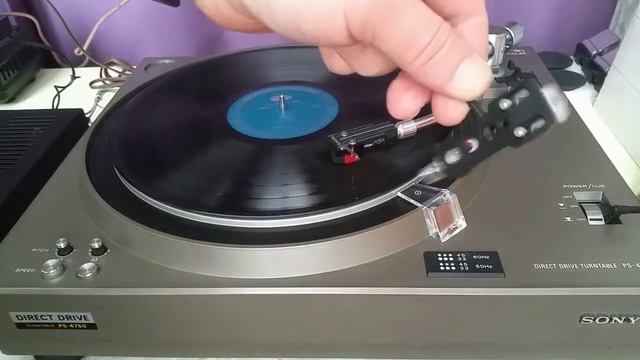 Sony PS-4750 проигрыватель виниловых пластинок