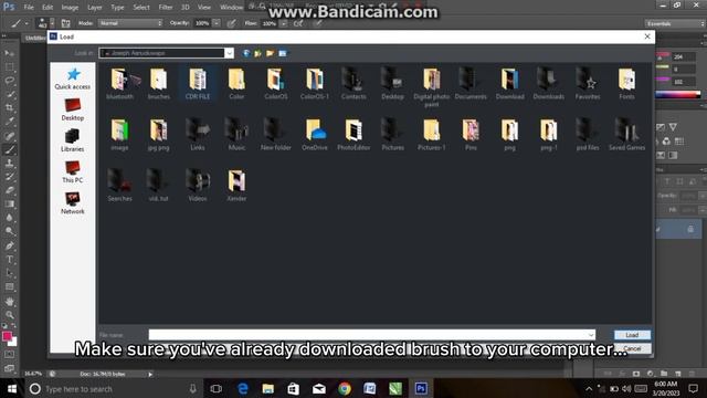 How To Load Brush To Photoshop