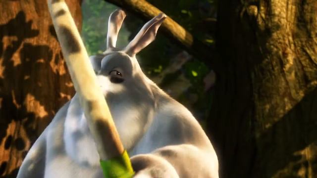 Большой кролик    Big Buck Bunny avi