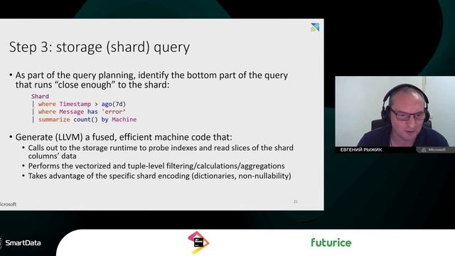 Евгений Рыжик — Kusto (Azure Data Explorer): Architecture and internals