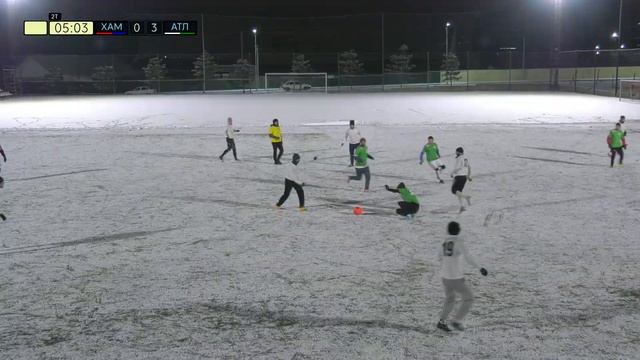 ХАЙЛАЙТЫ: ХАМИДИЕ - АТЛАНТ . Группа "F" . 3-й тур Зимнего кубка ЛФЛ КБР 2022/23