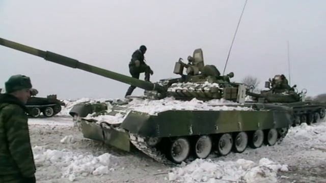 вождение на Т 80