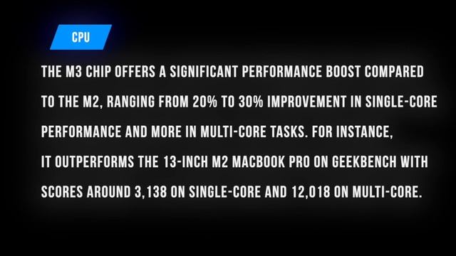The Macbook Pro M3 2 Minute Concise Overview