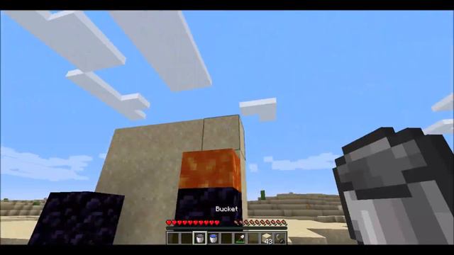 How to Make a Nether Portal without Mining Obsidian in Minecraft