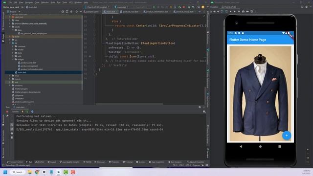 Flutter Full Course - Build Cart System
