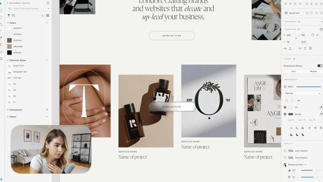 Redesign my website with me in Adobe XD