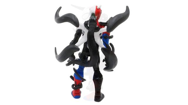Venomized Spider-Man Disney Infinity Inspired "Toybox” Figure