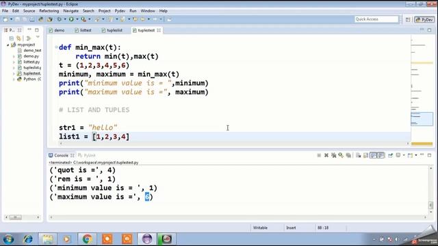 T-12 Python Build-in types Tuples part -2
