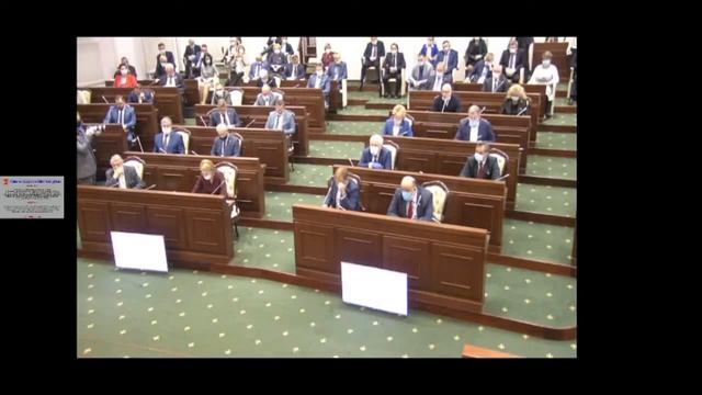 Прямая трансляция заседания областной Думы
